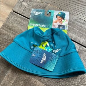 Speedo Blue Baby Swim Hat UV Protection